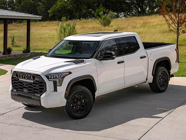 New 2023 Toyota Tundra Hybrid CrewMax TRD Pro Prices | Kelley Blue Book